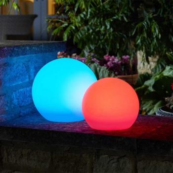 Preview: Solarleuchte Kugel Orb 20 cm 